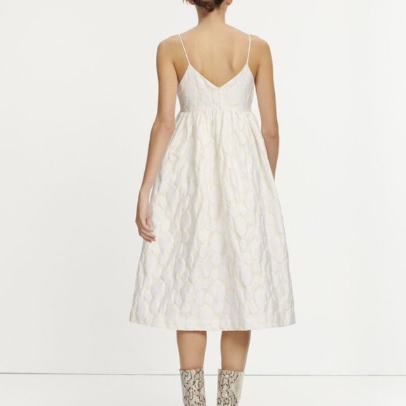 Samsøe & Samsøe Grant off white sleeveless Dress size XL - Picture 2 of 15